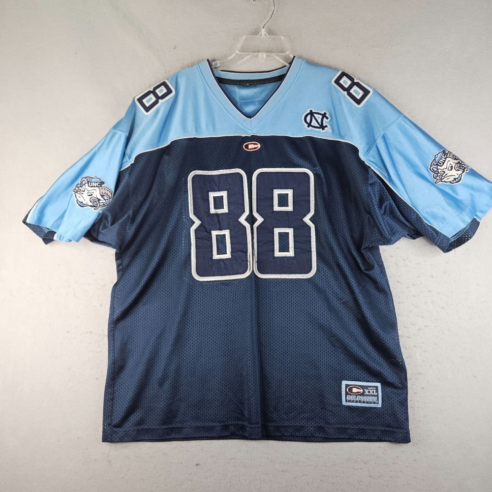 UNC North Carolina Tar Heels Jersey XXL Blue #88 Colosseum Athletics Football